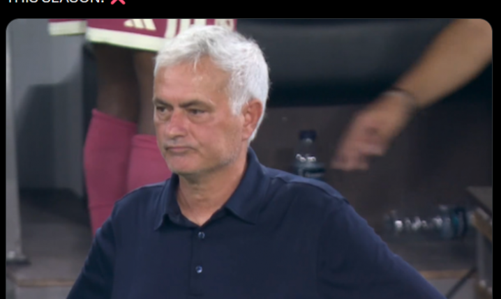 BEZBŁĘDNA MINA Jose Mourinho po PIERWSZEJ PORAŻCE po powrocie do Realu Madryt xD